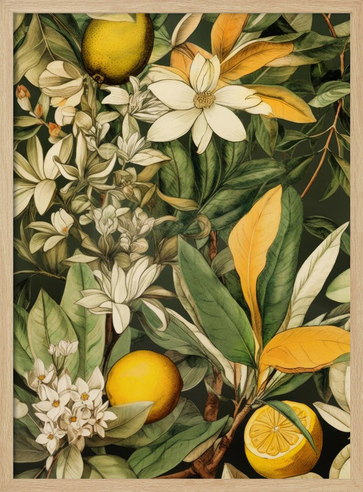 Flowers and fruits 1 | Poster