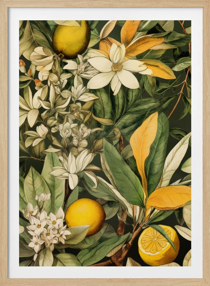 Flowers and fruits 1 | Poster