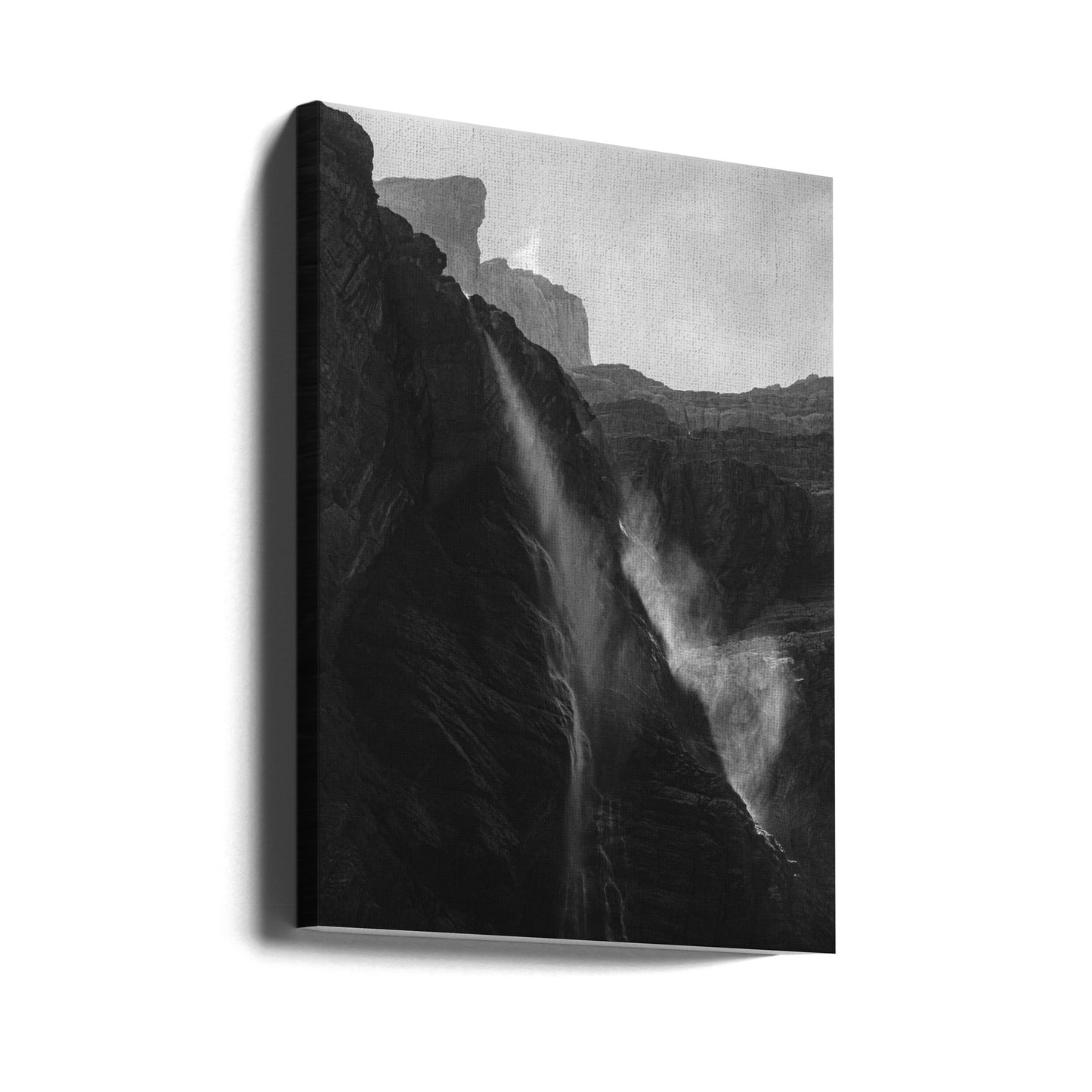 Cascade in Cirque de Gavarnie | Stampe su Tela