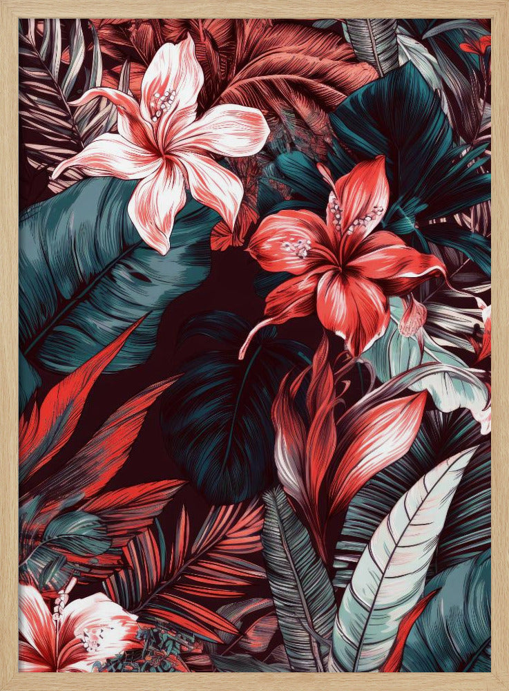 Flore tropicale 2 | Affiche