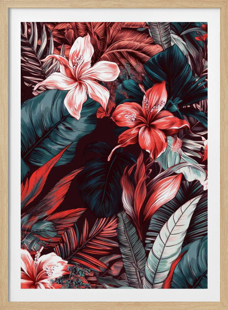 Flore tropicale 2 | Affiche