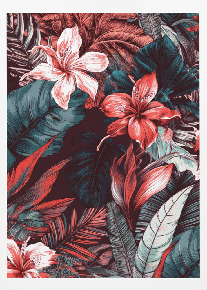 Flore tropicale 2 | Affiche