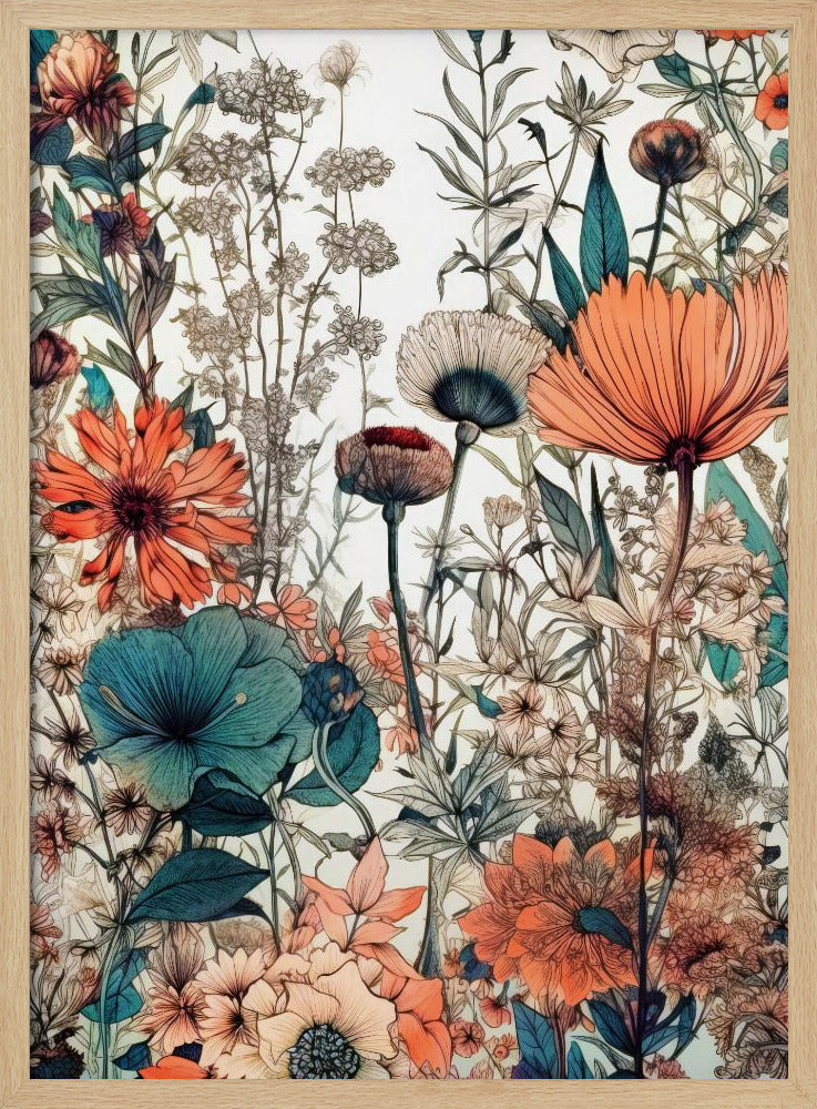 Fleurs des prés 9 | Affiche