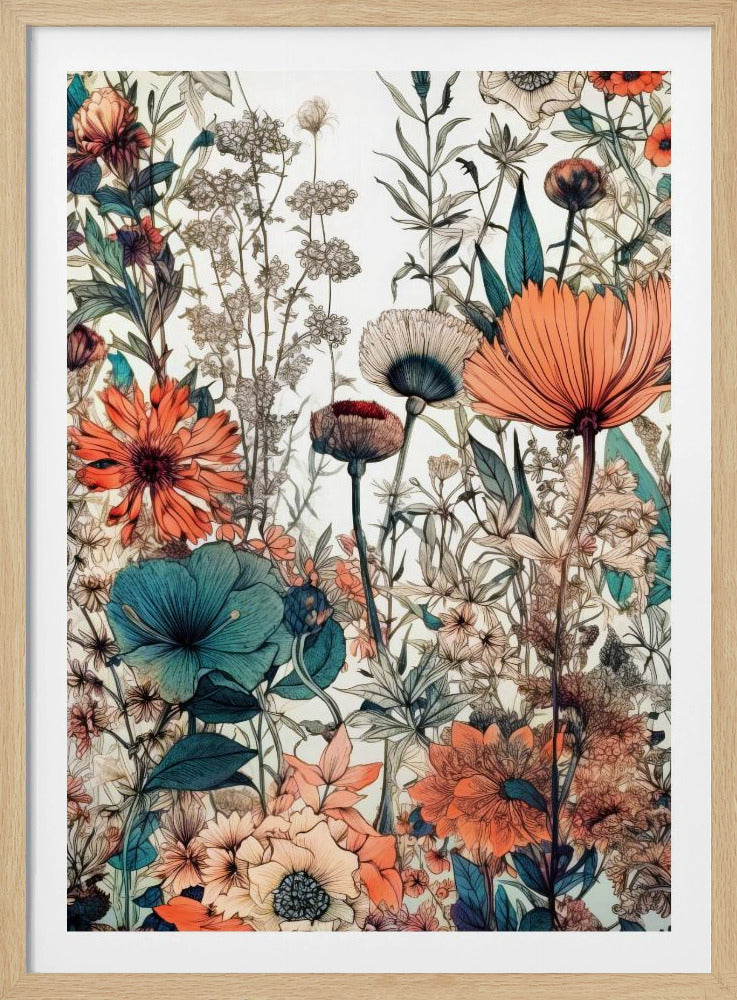 Fleurs des prés 9 | Affiche
