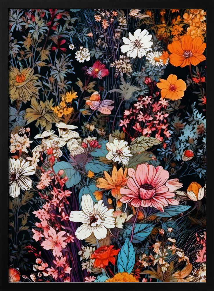 Fleurs des prés 8 | Affiche