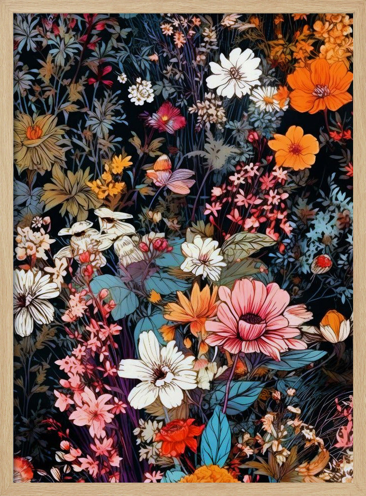 Fleurs des prés 8 | Affiche