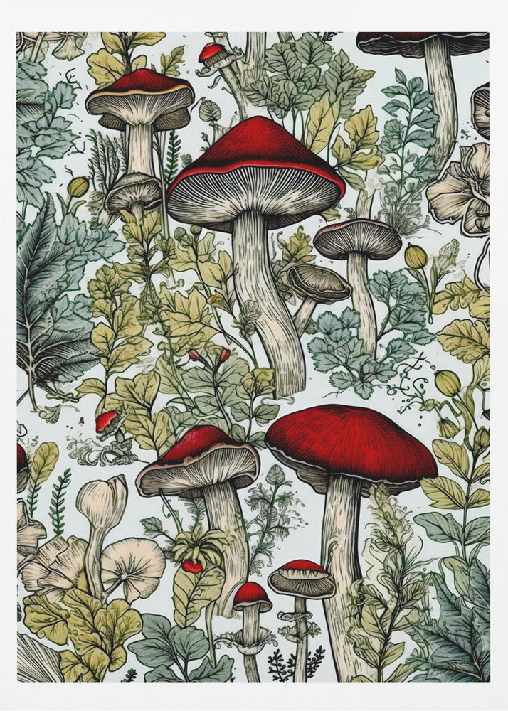Mushrooms 2 | Poster
