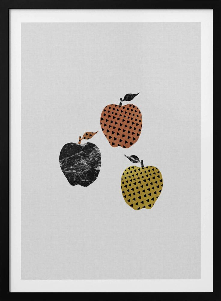 Scandi Apples | Poster