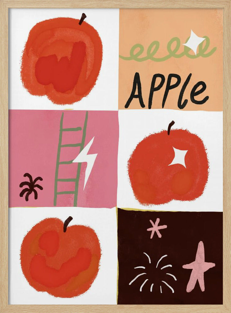 Pomme Posters - Affiche Artistique | Posters - Affiche Artistique
