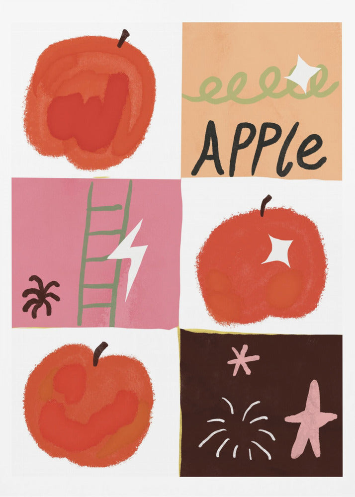 Pomme Posters - Affiche Artistique | Posters - Affiche Artistique