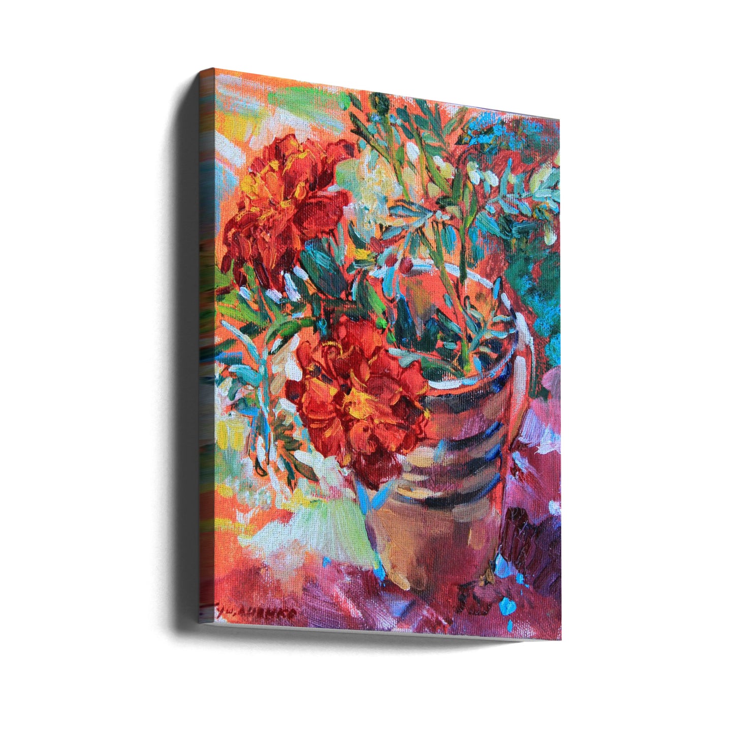 Soucis dans une tasse | Tableaux sur Toile