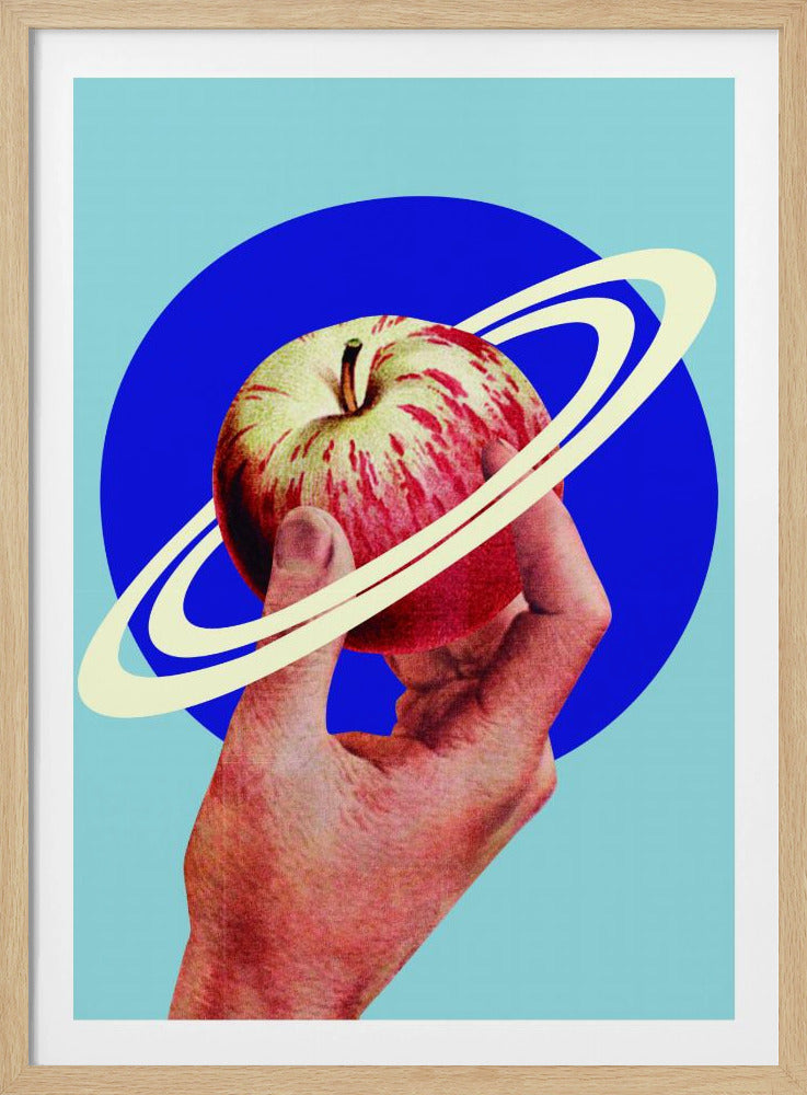 NASA Ruimte Apple | Posters - Kunstdrukken