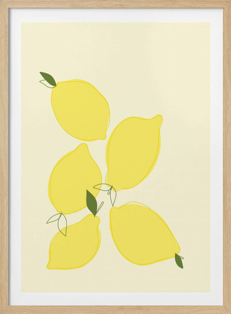 Citroenharmonie | Posters - Kunstdrukken