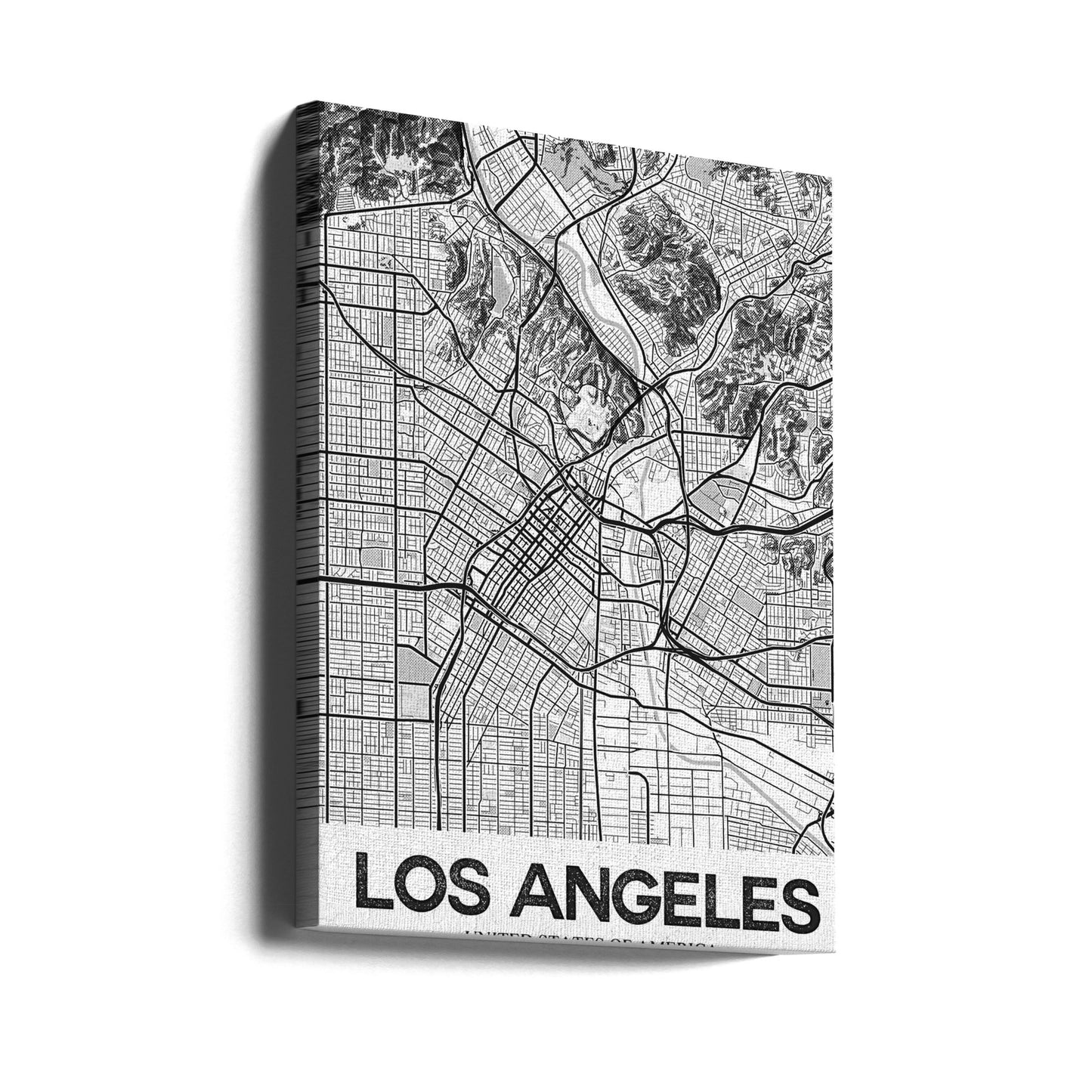 Los Ángeles Blanco | Impresiones en Lienzo