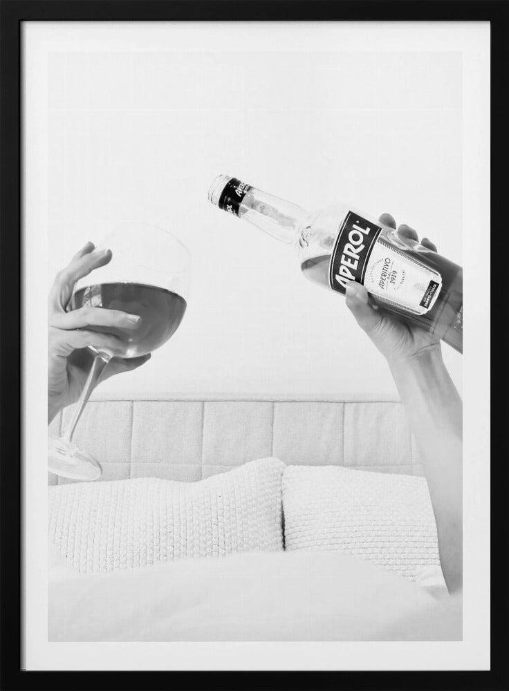 Aperol In Bed Stäng | Poster