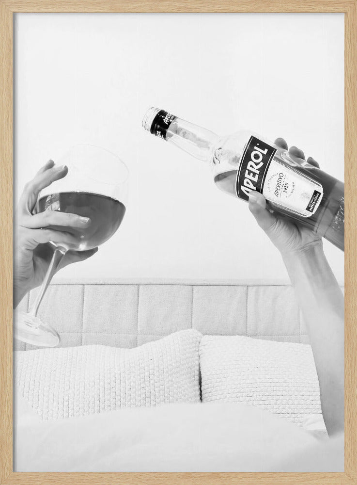 Aperol In Bed Stäng | Poster