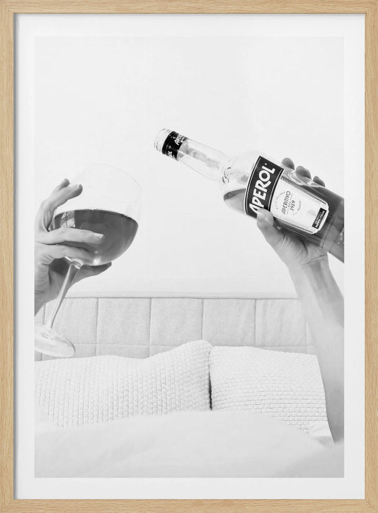 Aperol In Bed Stäng | Poster