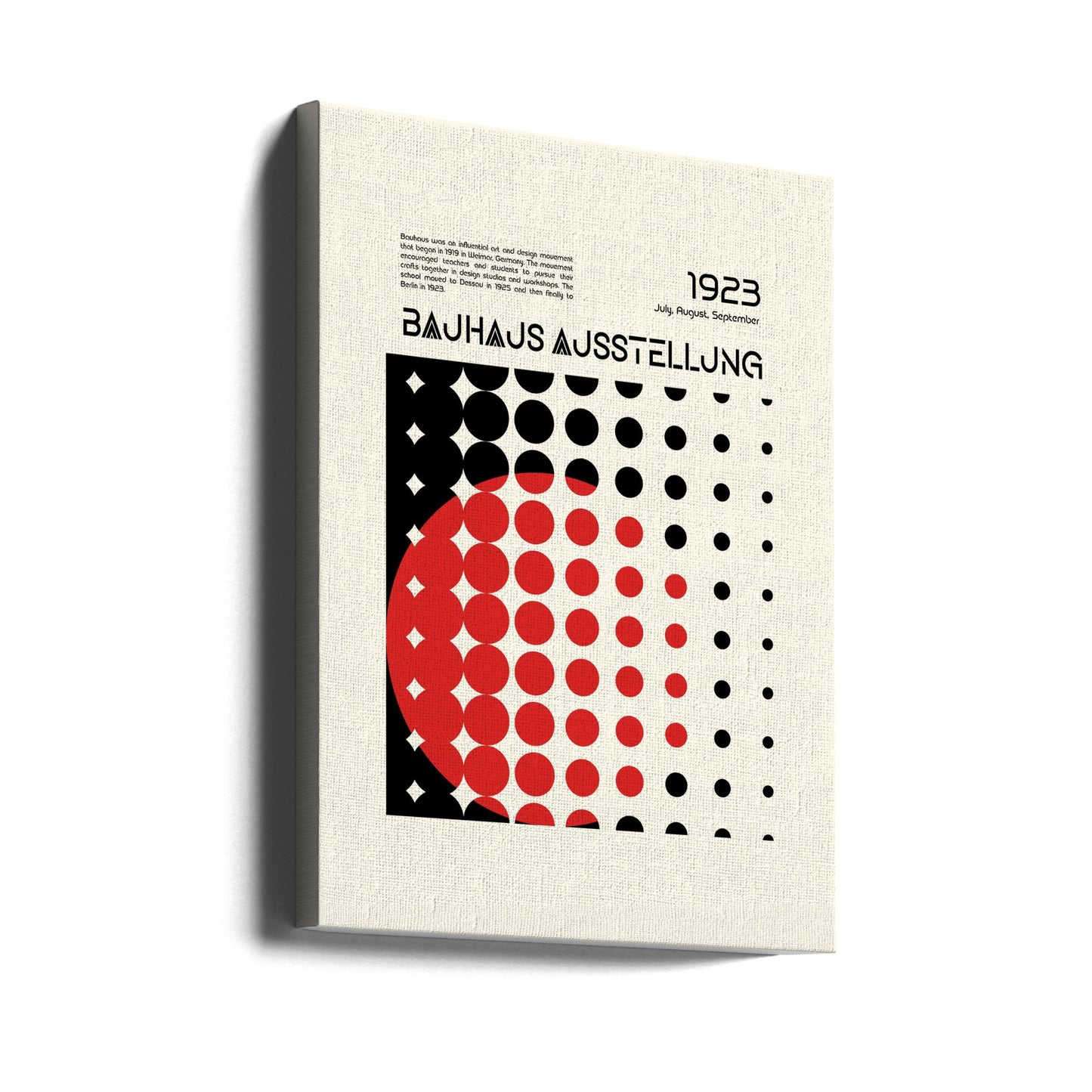 Bauhaus-näyttely | Canvastaulut