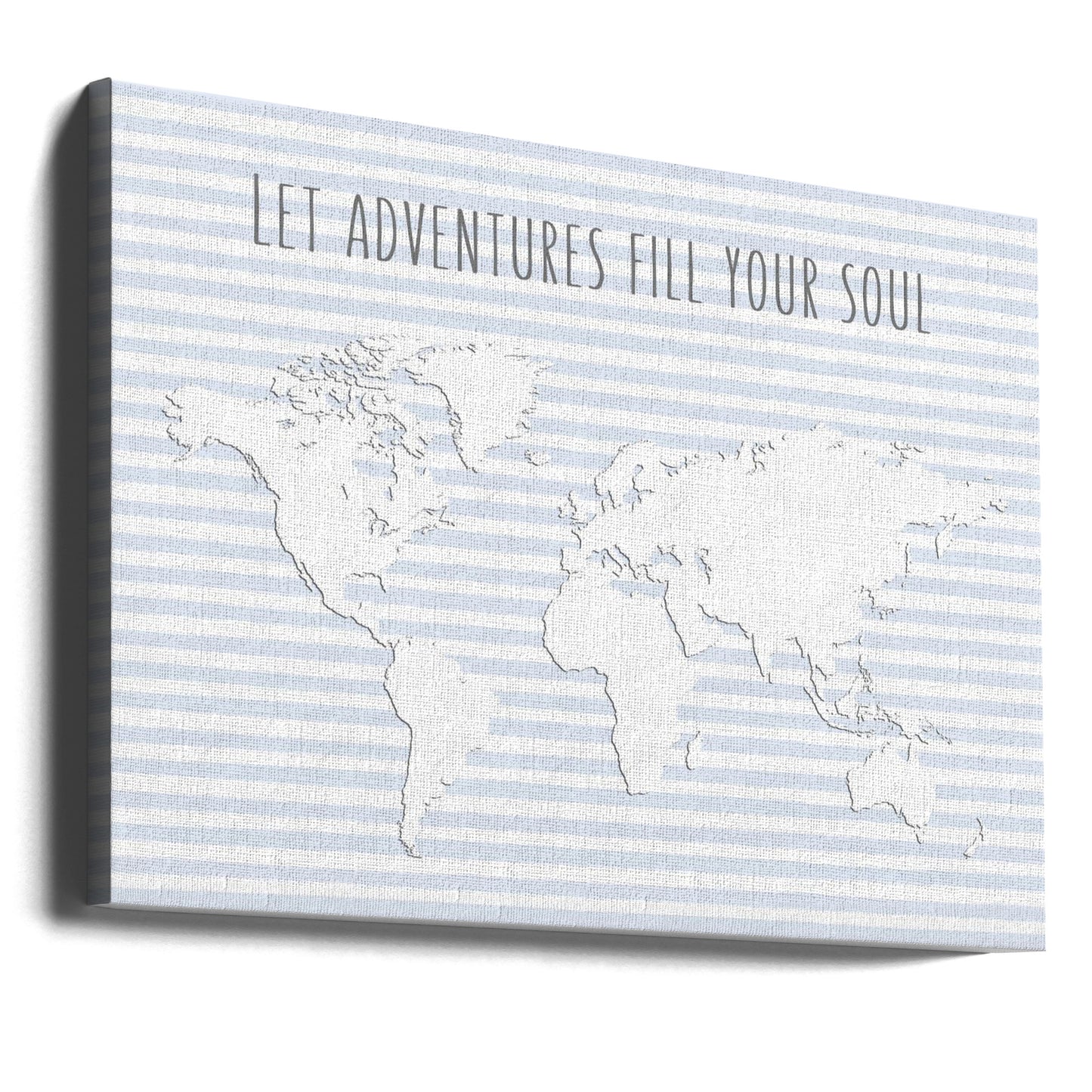 Mapa World Wanderlust | Wydruki na łótnie