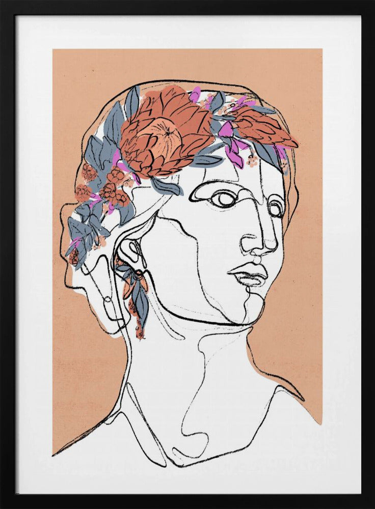 Floral Silhouette | Poster