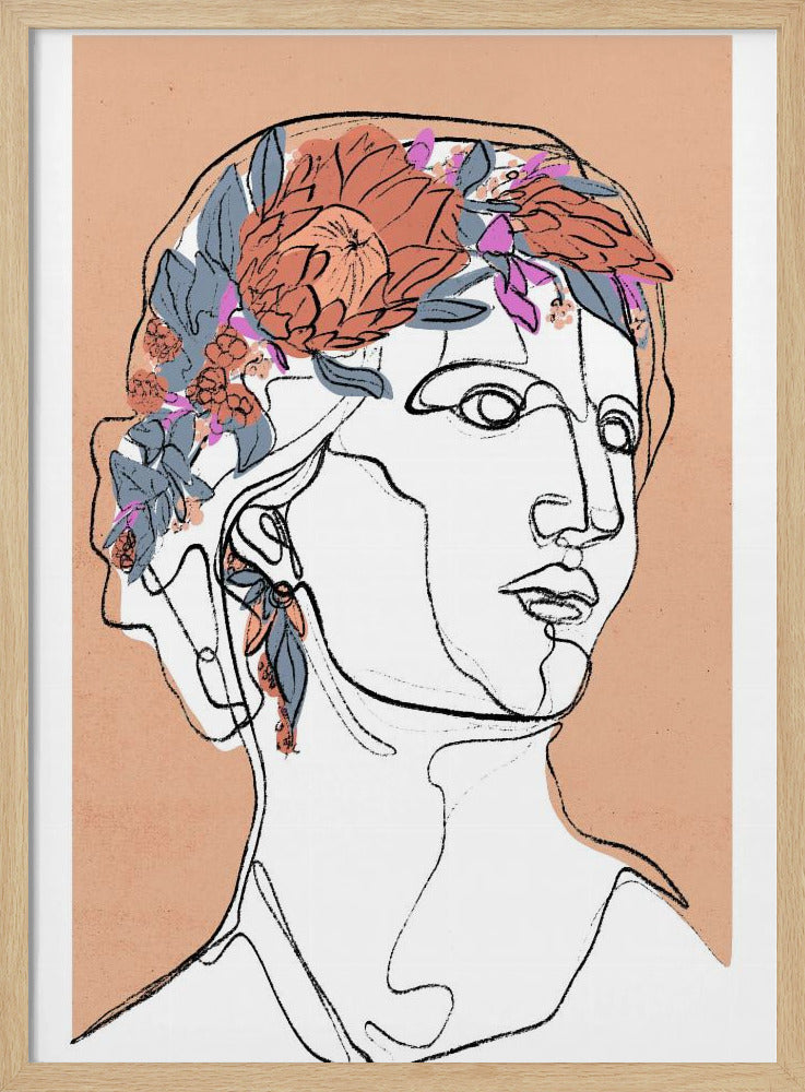 Floral Silhouette | Poster