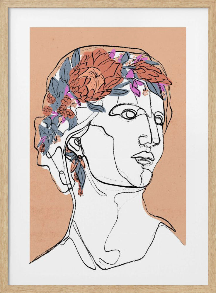 Floral Silhouette | Poster