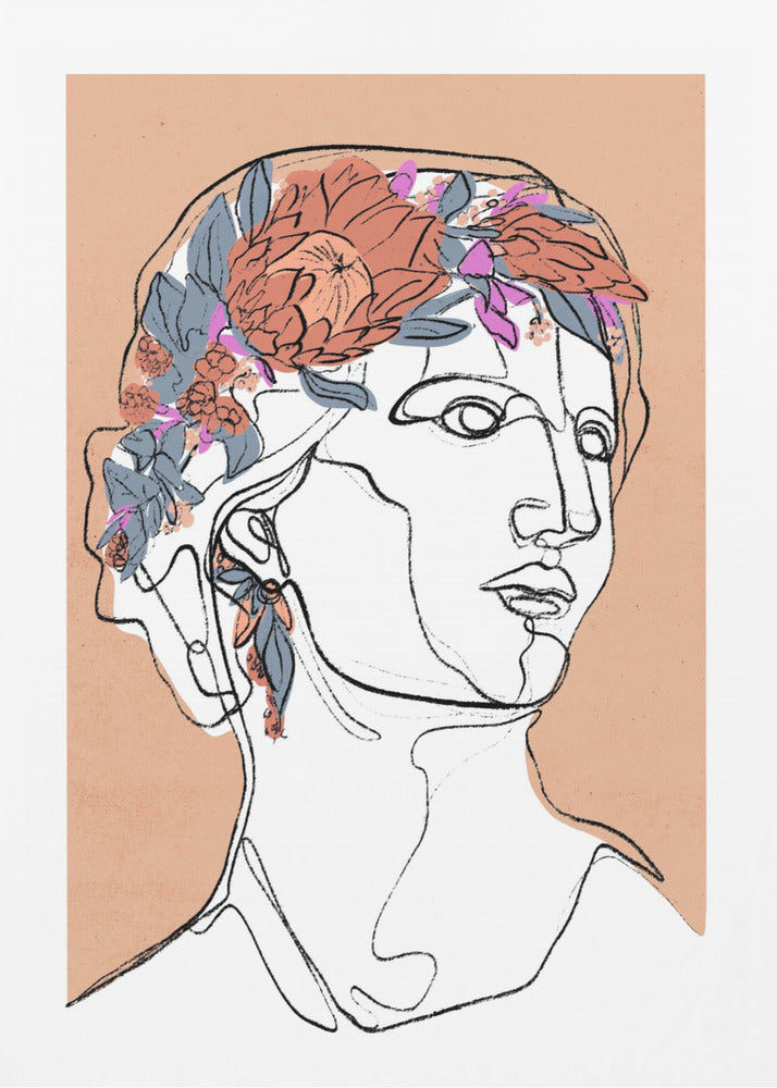 Floral Silhouette | Poster