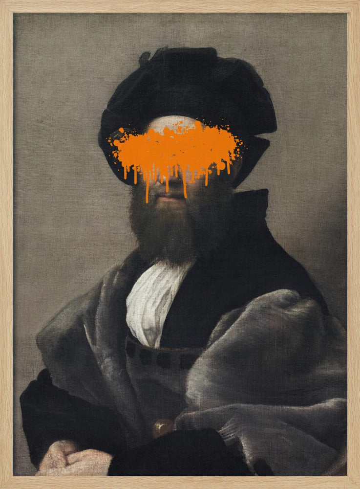 Orange Vandal Splash | Poster