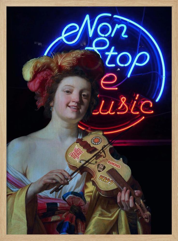 Musiken utan stopp | Poster
