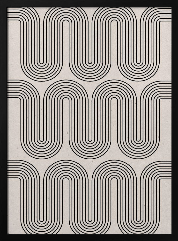 Vagues Modernes N°1 | Posters - Affiche Artistique