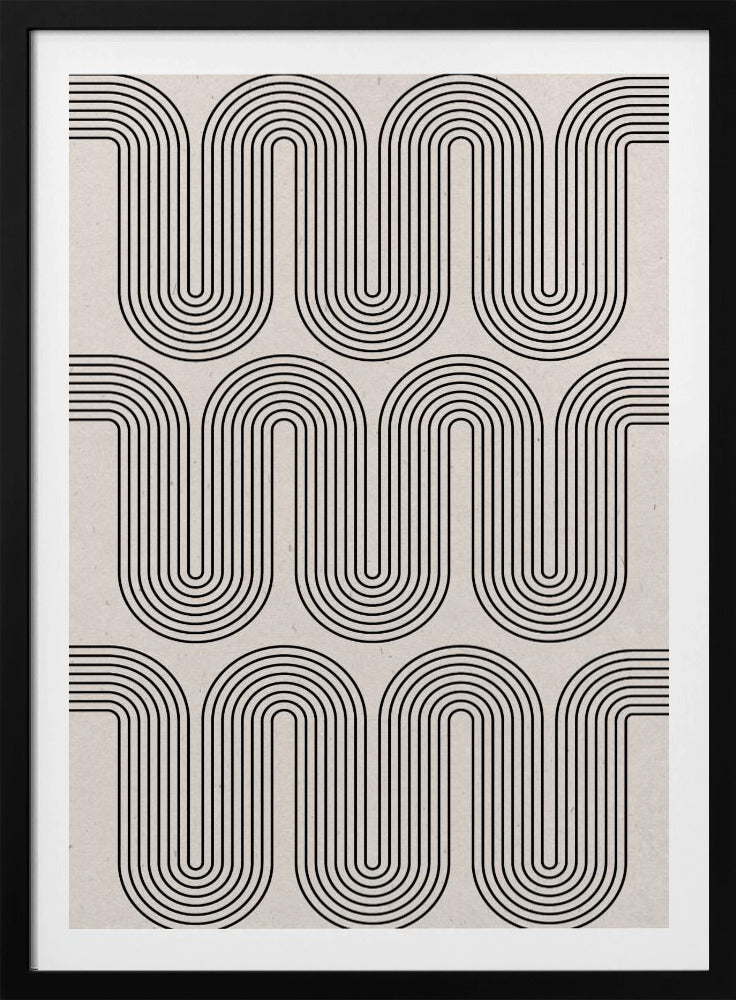 Vagues Modernes N°1 | Posters - Affiche Artistique