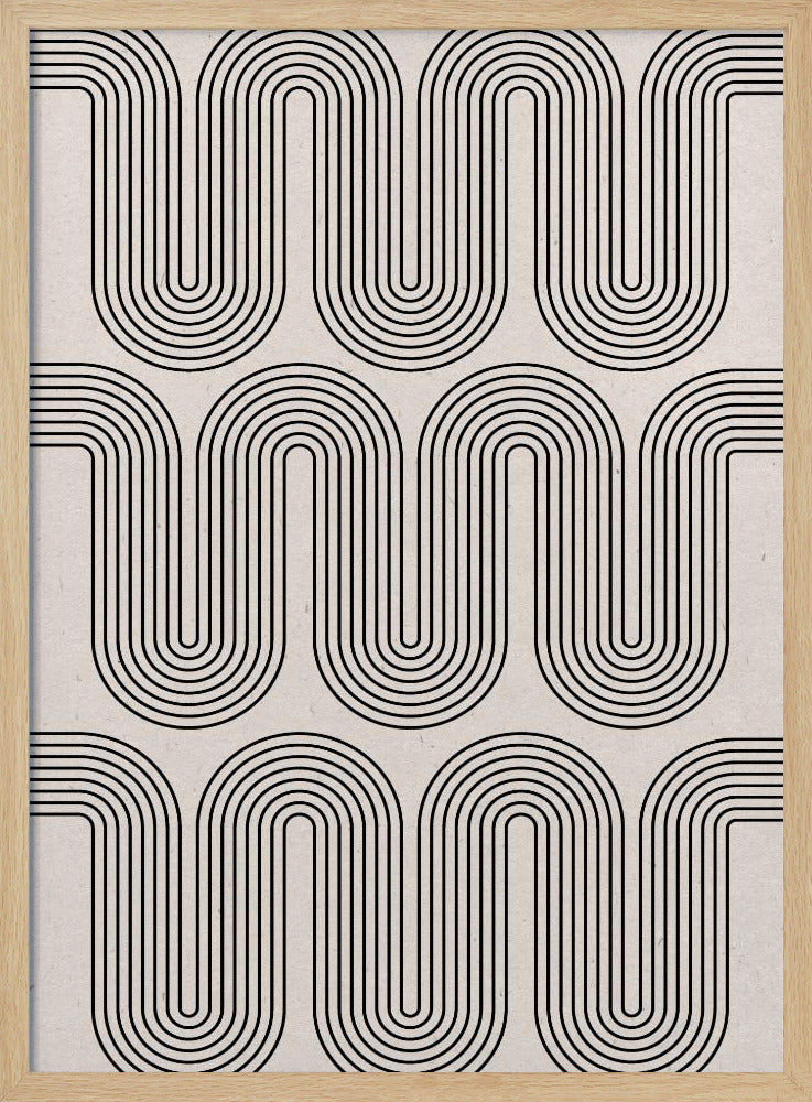 Vagues Modernes N°1 | Posters - Affiche Artistique