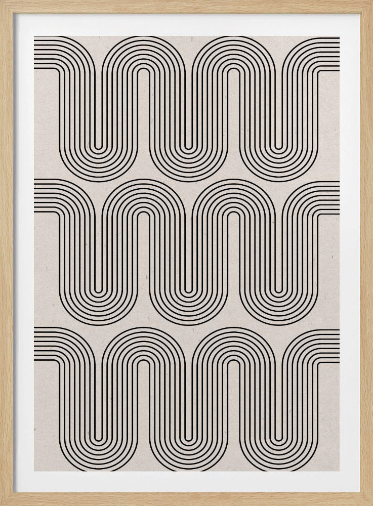 Vagues Modernes N°1 | Posters - Affiche Artistique