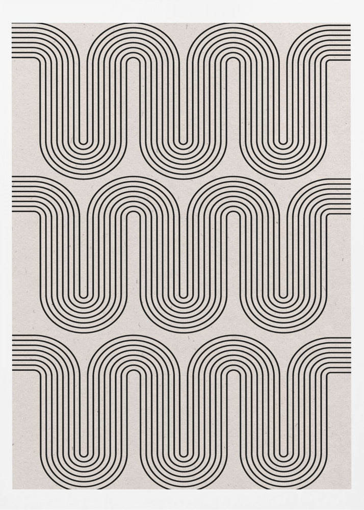 Vagues Modernes N°1 | Posters - Affiche Artistique