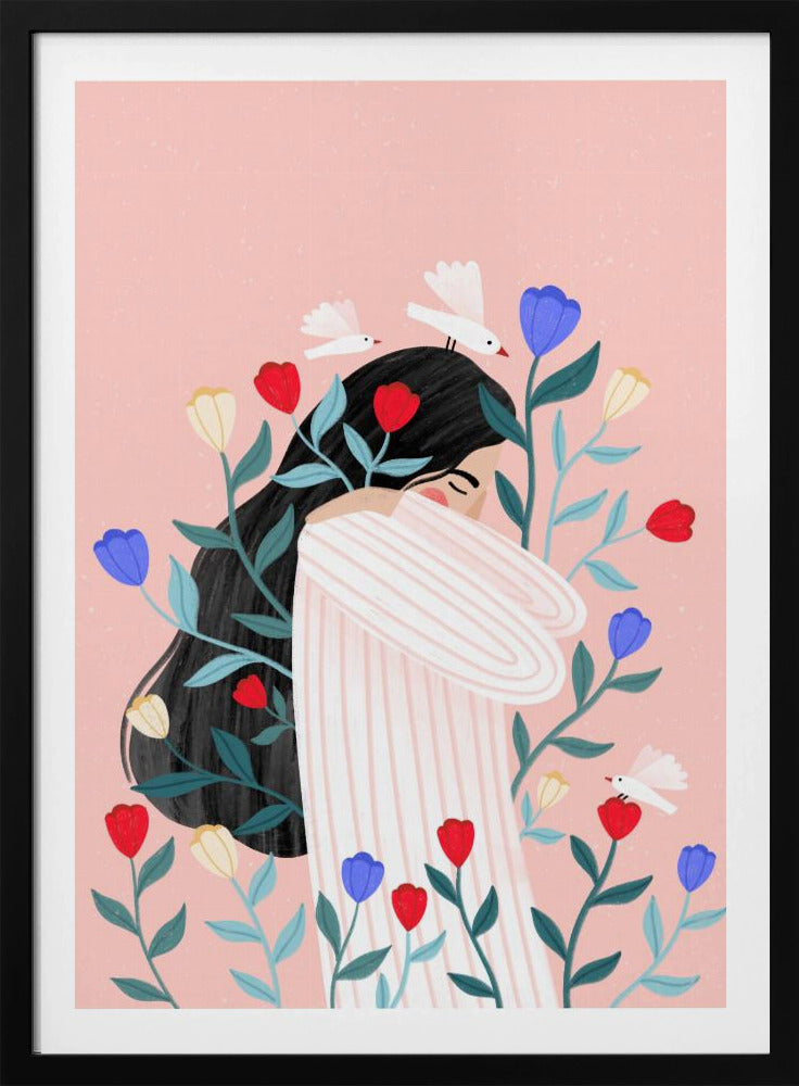 Blommor och stillhet | Poster