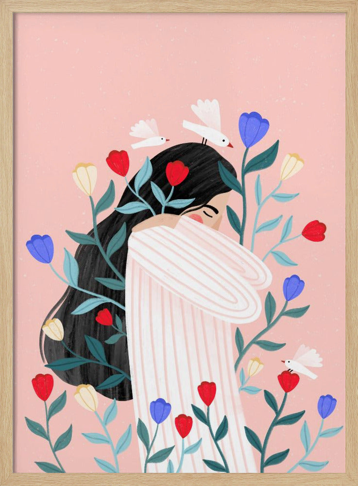 Blommor och stillhet | Poster