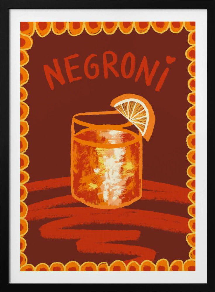 Cocktail Negroni | Poster