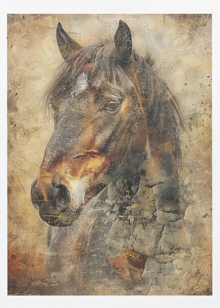 Horse Illustration 09 | Poster
