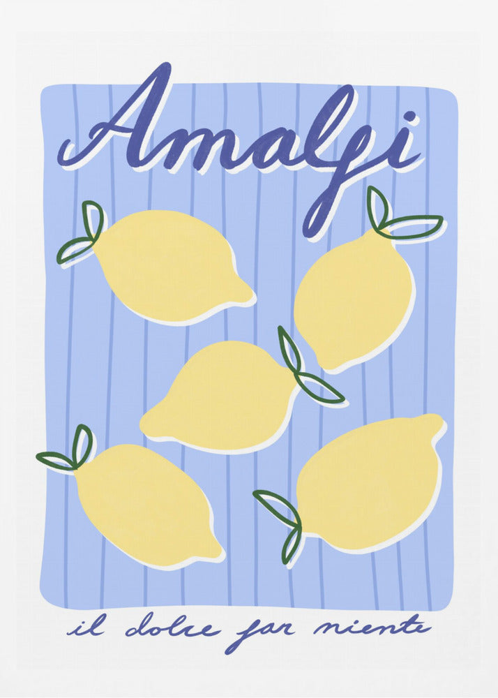 Lemon Bliss Amalfi | Poster