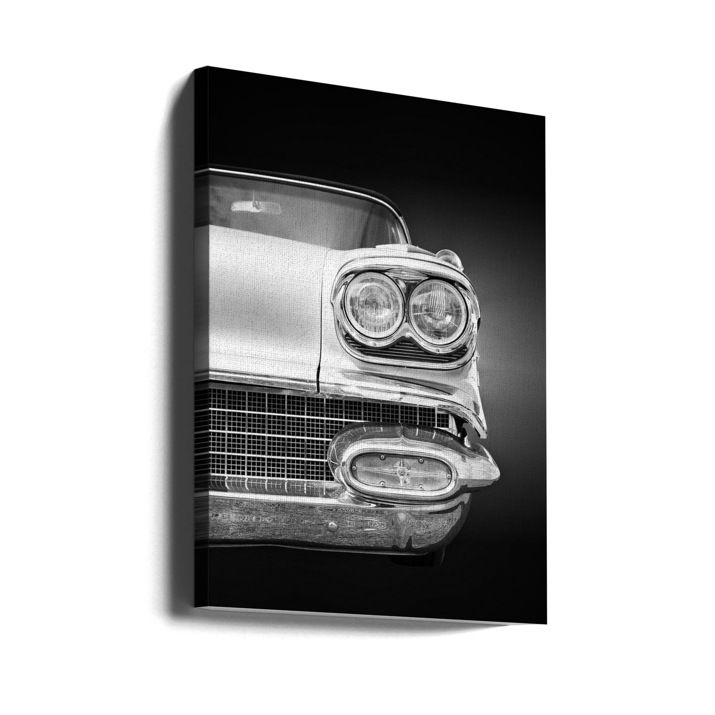 Coche clásico americano Bonneville 1958 Convertible | Impresiones en Lienzo