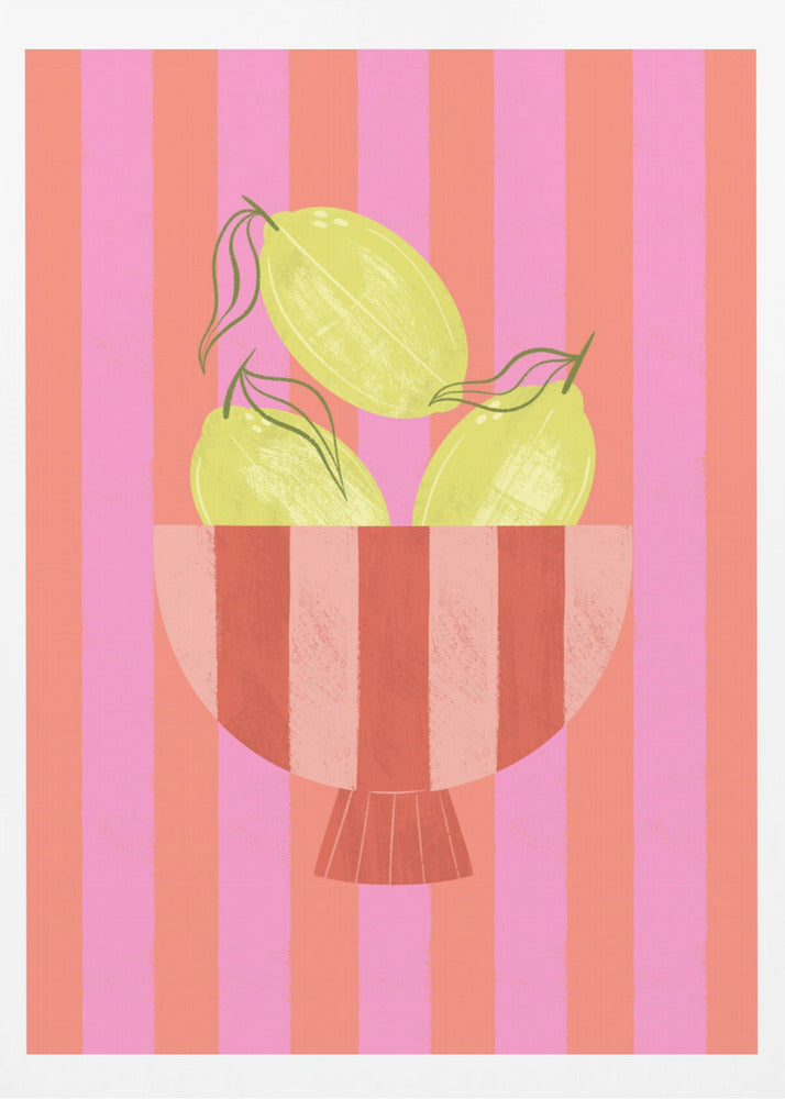 Bowl Of Lemons | Poster