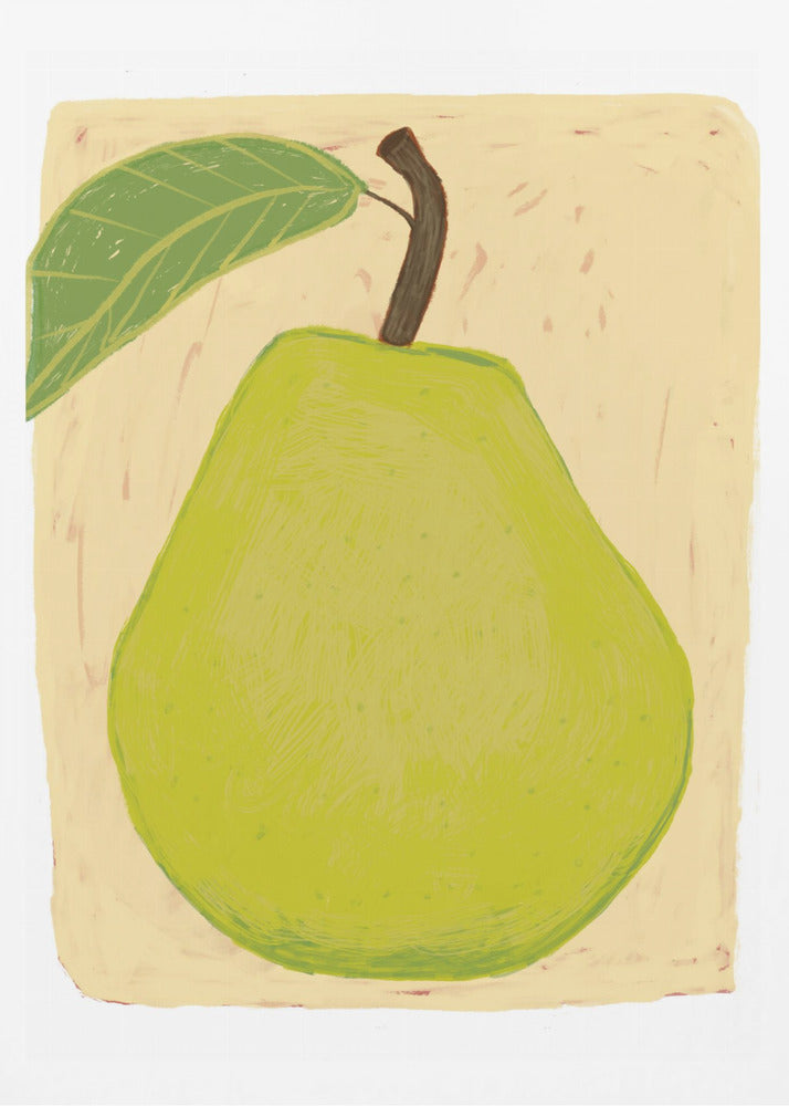 Big green pear | Poster