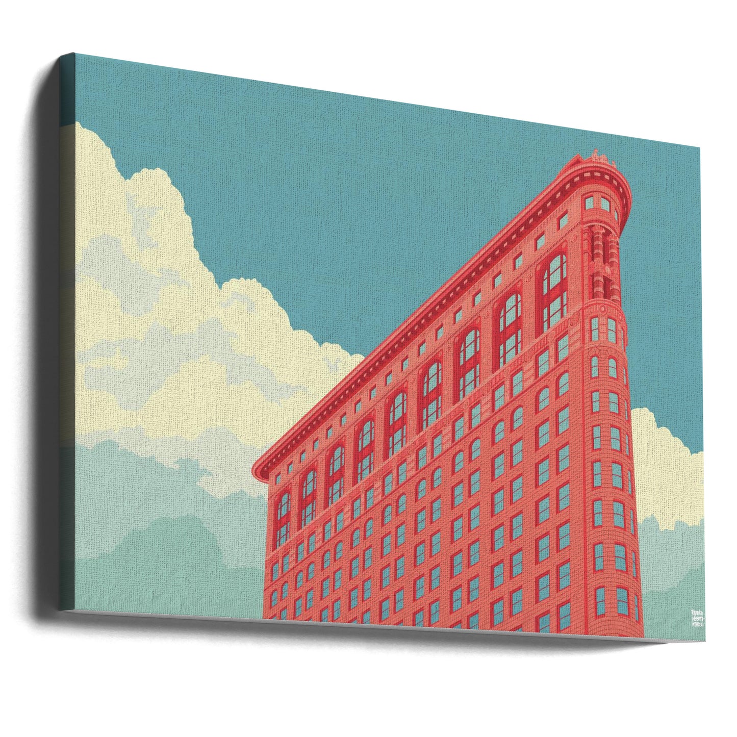 New Yorkin Flatiron-rakennus | Canvastaulut