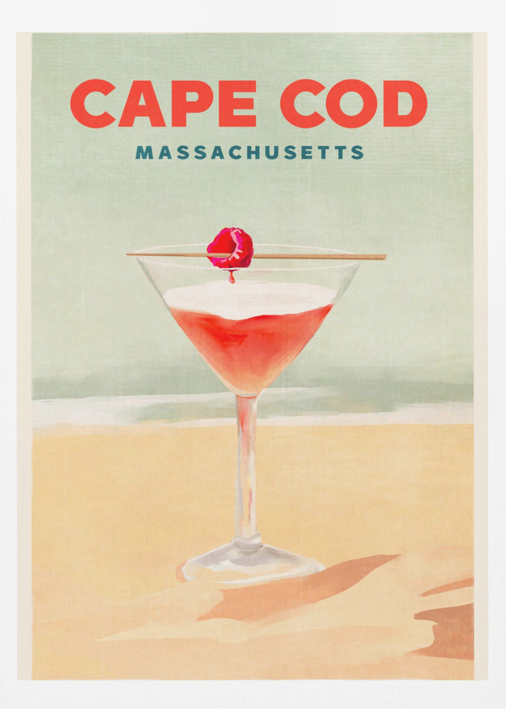 Cape Cod Cocktail groß Poster - Kunstdruck | Poster - Kunstdruck