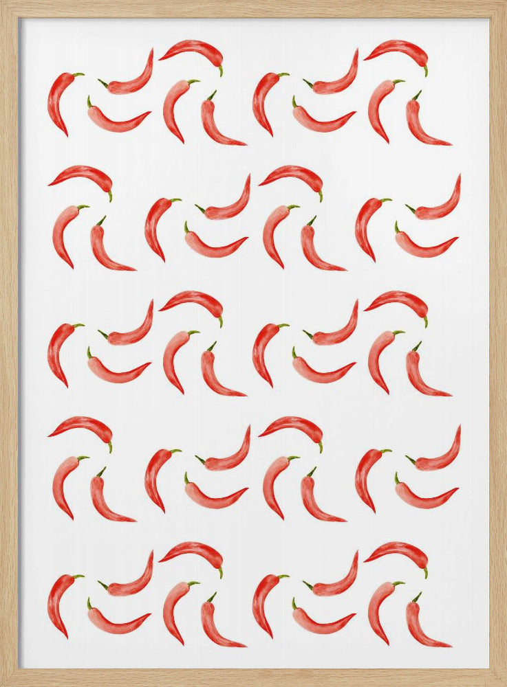 Chili Pattern | Poster