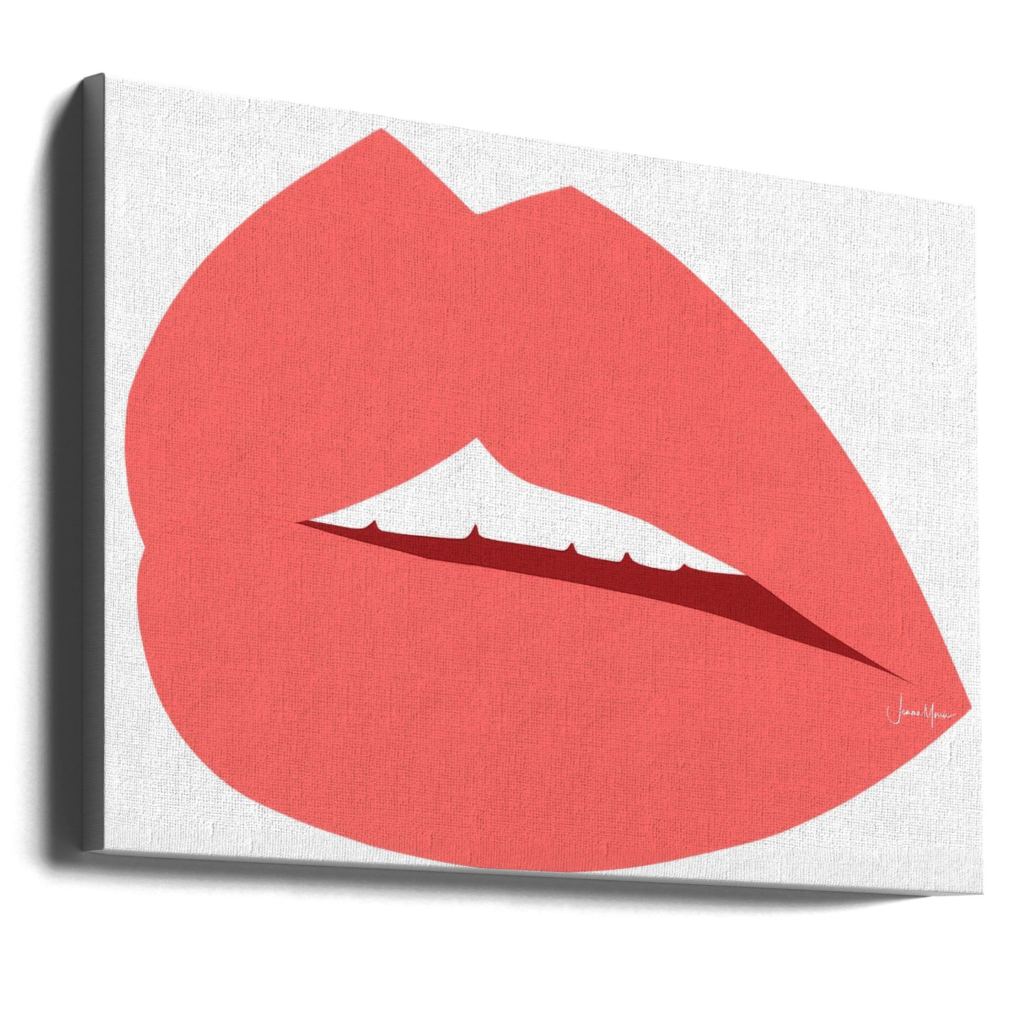 Labbra rosse | Stampe su Tela