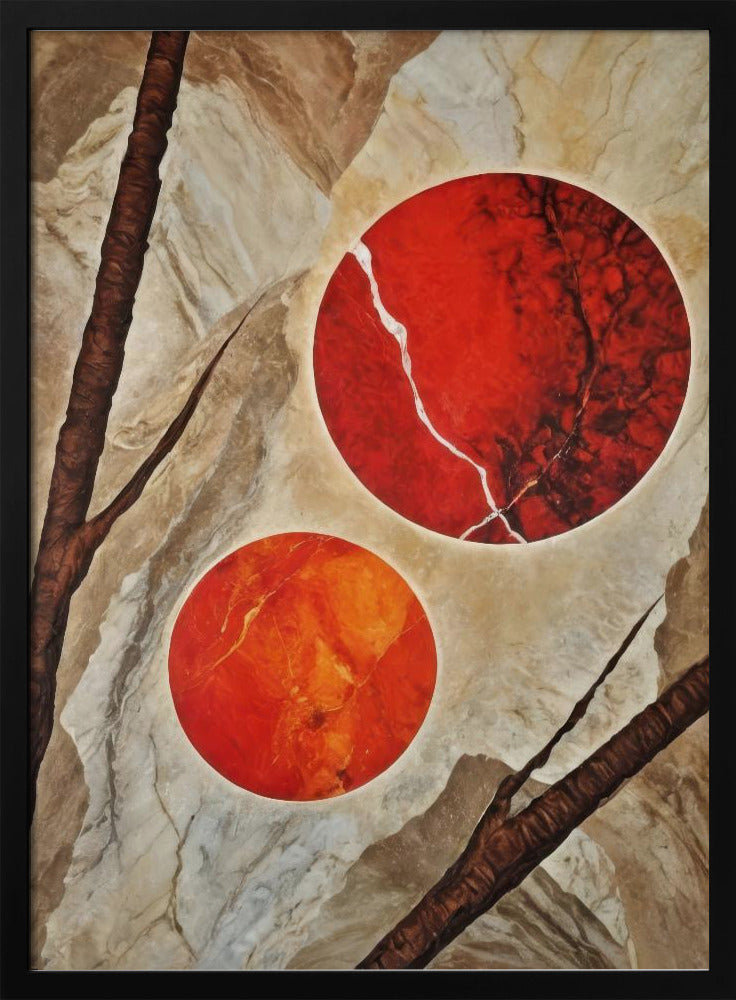 Braises dans la pierre | Affiche