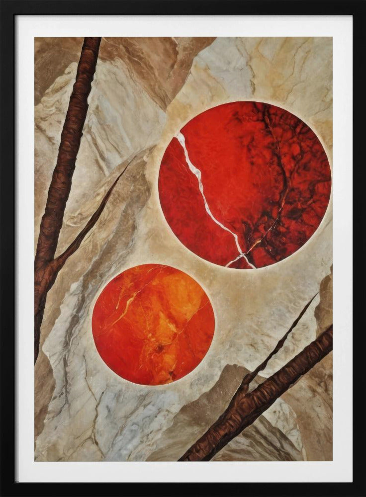 Braises dans la pierre | Affiche