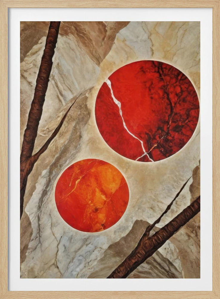 Braises dans la pierre | Affiche