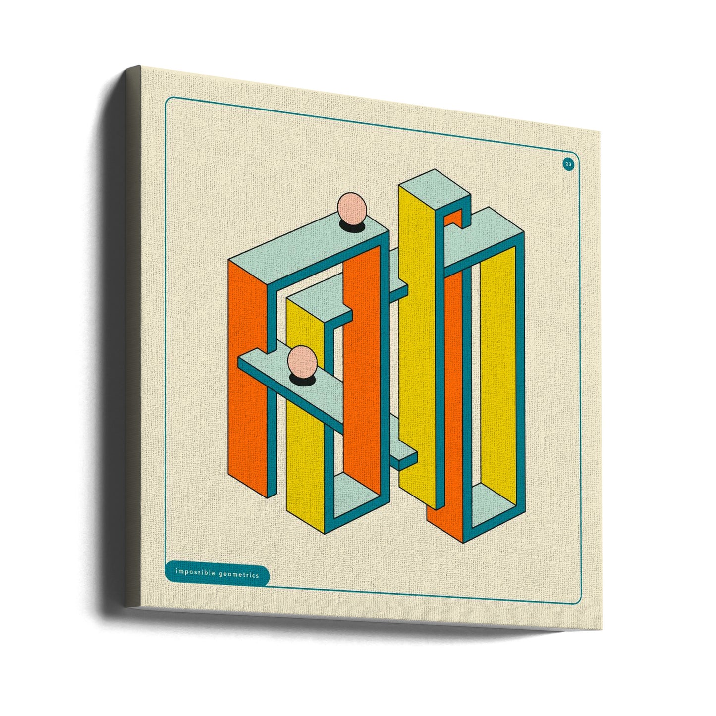 Geometria impossibile 23 | Stampe su Tela